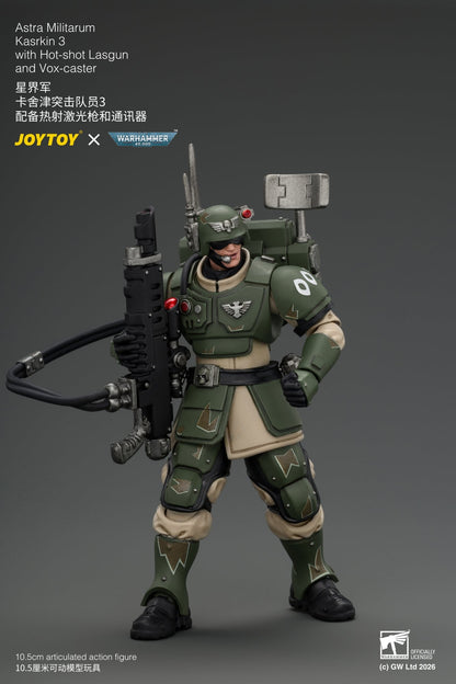 Astra Militarum Kasrkin Squad - Warhammer 40K 1/18 Action Figure By JOYTOY