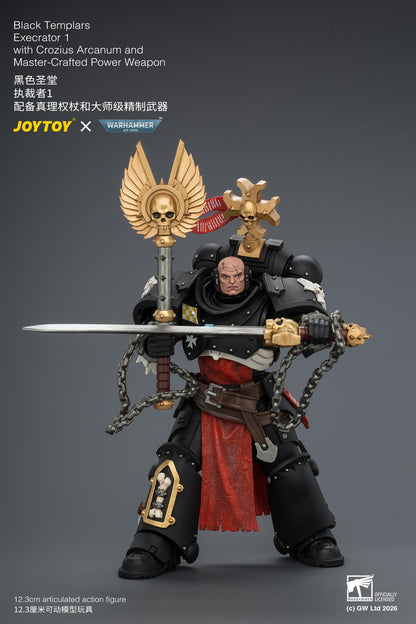 Black Templars Execrator - Warhammer 40K 1/18 Action Figure By JOYTOY
