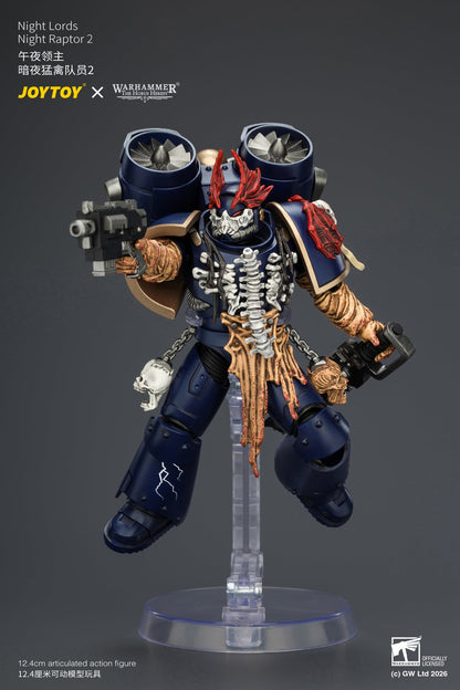 Night Lords Night Raptors - "The Horus Heresy" Warhammer 1/18 Action Figure By JOYTOY