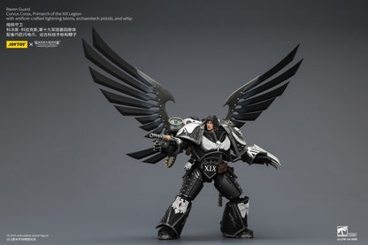 Raven Guard Corvus Corax, Primarch of the XIX Legion - Warhammer "The Horus Heresy" 1/18 Action Figure By JOYTOY