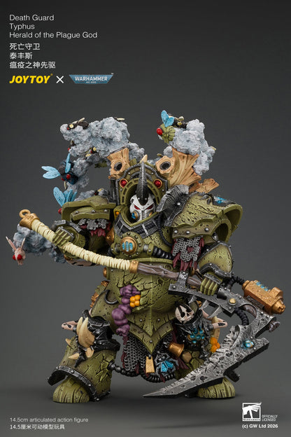 Death Guard Typhus & Plague Marine 1 - Warhammer 40k 1/18 Action Figure By JOYTOY