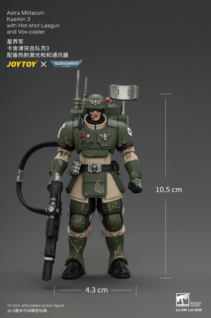 Astra Militarum Kasrkin Squad - Warhammer 40K 1/18 Action Figure By JOYTOY