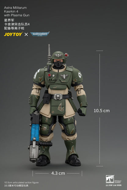 Astra Militarum Kasrkin Squad - Warhammer 40K 1/18 Action Figure By JOYTOY