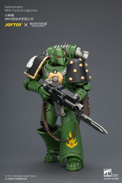 Salamanders MK III Tactical Legionary & MKVI Tactical Legionary - "The Horus Heresy" Warhammer 40k 1/18 Action Figure By JOYTOY