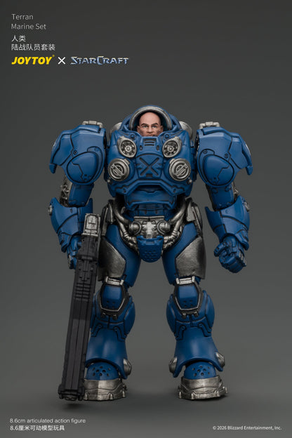 Terran Marine Set - STARCRAFT 1/25 Action Figure By JOYTOY