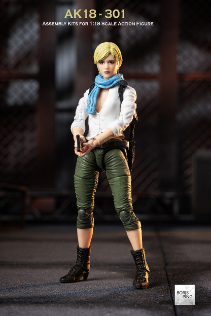 BP AK18 Series Wave 3 - SHERYN (AK18-301) -1/18 Action Figure By Boris Ping