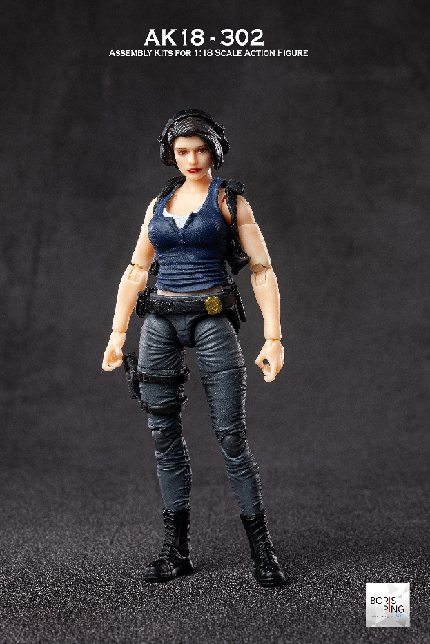 BP AK18 Series Wave 3 - JENNA VALEN - 1/18 Action Figure By Boris Ping
