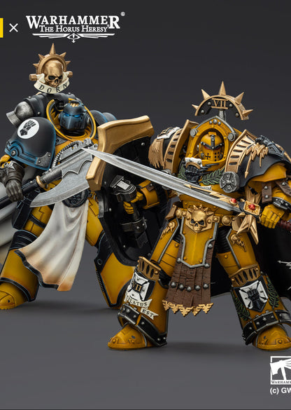 "The Horus Heresy" Imperial Fists -Warhammer 40k 1/18 Action Figure By JOYTOY