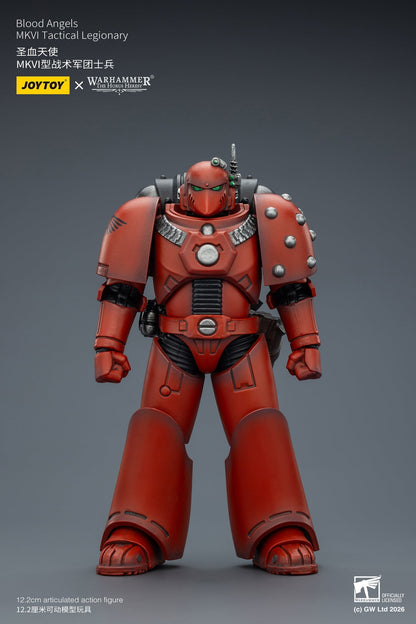 MKVI Tactical Legionary-Warhammer "The Horus Heresy" -Warhammer 40k 1/18 Action Figure By JOYTOY