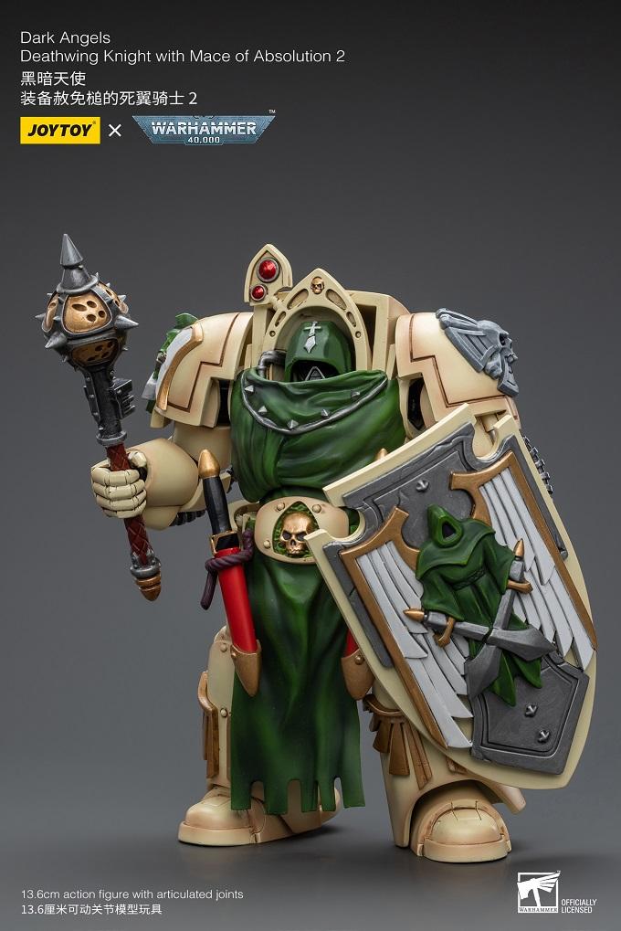 Dark Angels Deathwing Knight with Mace of Absolution 2 - Warhammer 40K Action Figure By JOYTOY