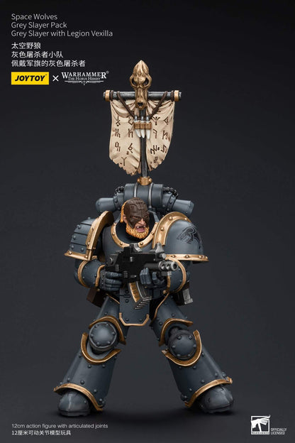 Space Wolves Grey Slayer Pack  - Warhammer "The Horus Heresy" Action Figure By JOYTOY