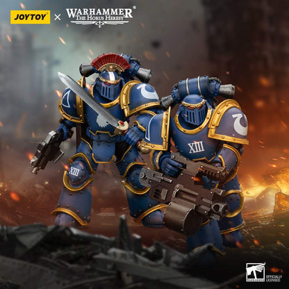 Ultramarines Legion MKIII & MKVI Tactical Squad - Warhammer "The Horus Heresy" Action Figure By JOYTOY