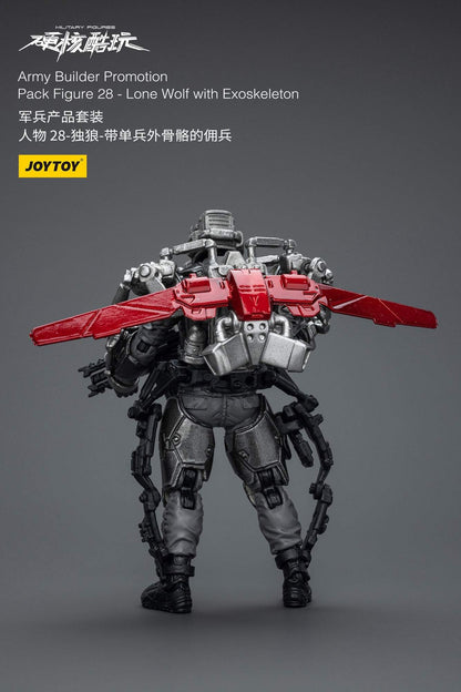 Army Builder Promotion Pack Figure 28 -Lone Wolf with Exoskeleton- Soldiers Action Figure By JOYTOY