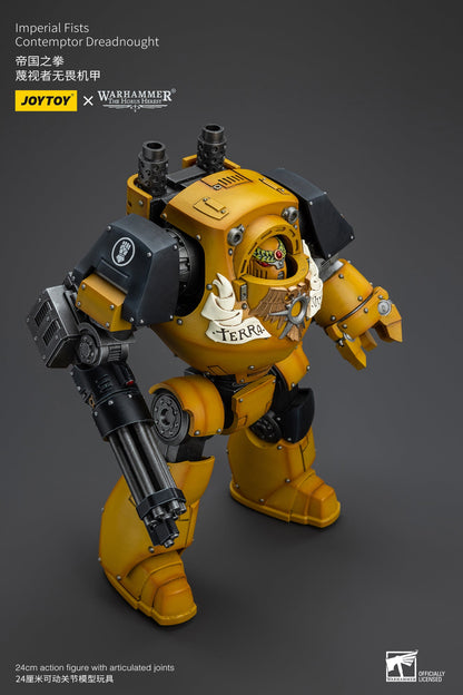 Imperial Fists Contemptor Dreadnought -  Warhammer 40K Action Figure By JOYTOY