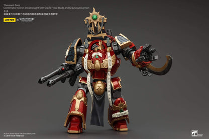 Thousand Sons Contemptor-Osiron Dreadnought With Gravis Force Blade And Gravis Autocannon - Warhammer "The Horus Heresy" Action Figure By JOYTOY