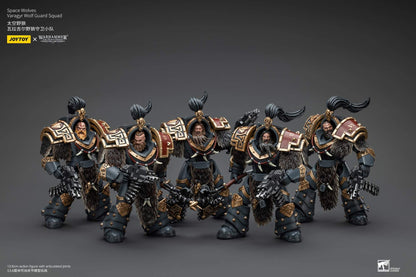 Space Wolves Varagyr Wolf Guard Squad  - Warhammer "The Horus Heresy" Action Figure By JOYTOY