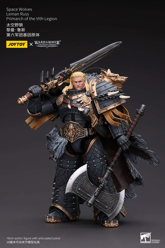 Space Wolves Leman Russ Primarch of the VIth Legion - Warhammer "The Horus Heresy" Action Figure By JOYTOY