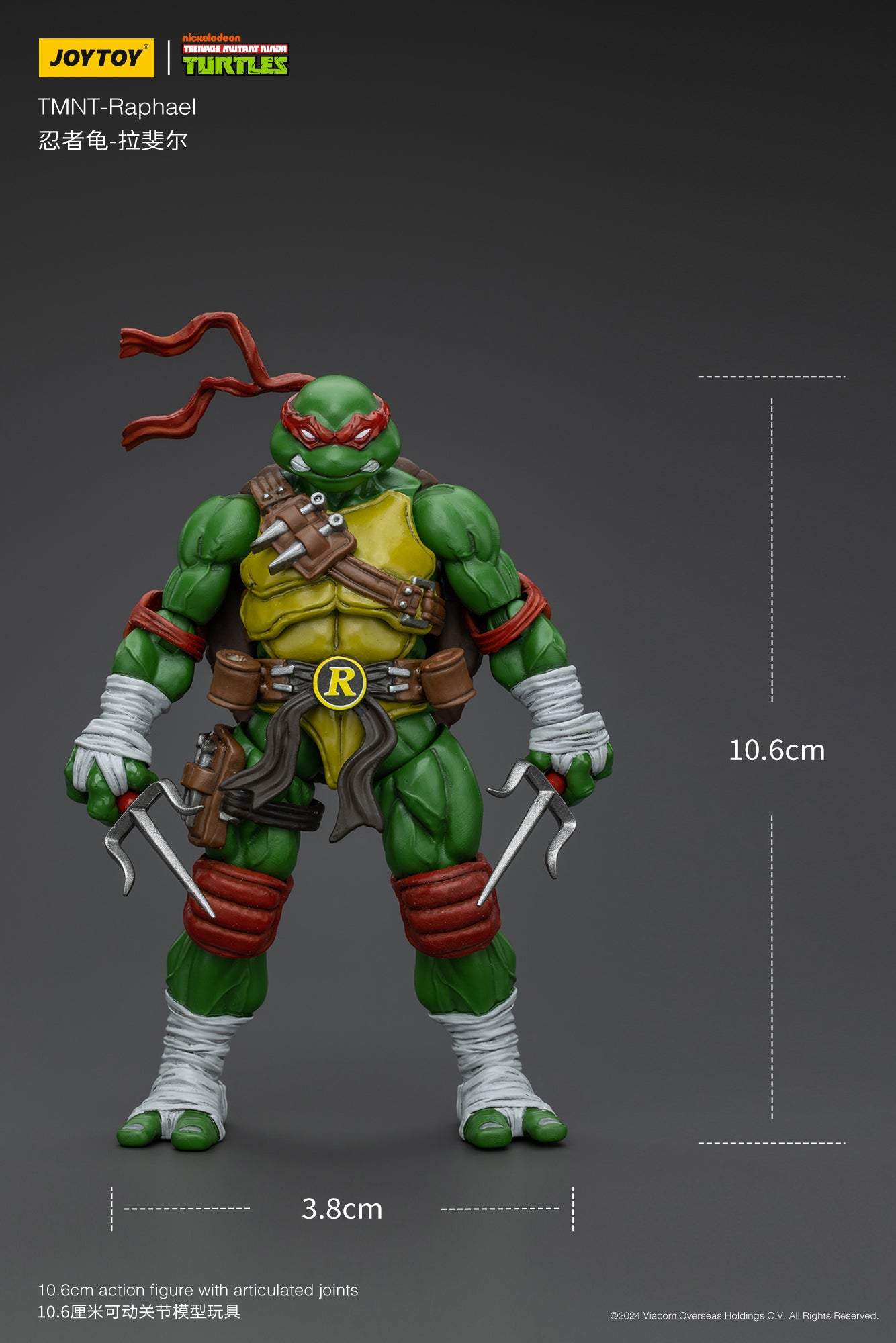 TMNT-Wave 1  - TMNT Action Figure By JOYTOY