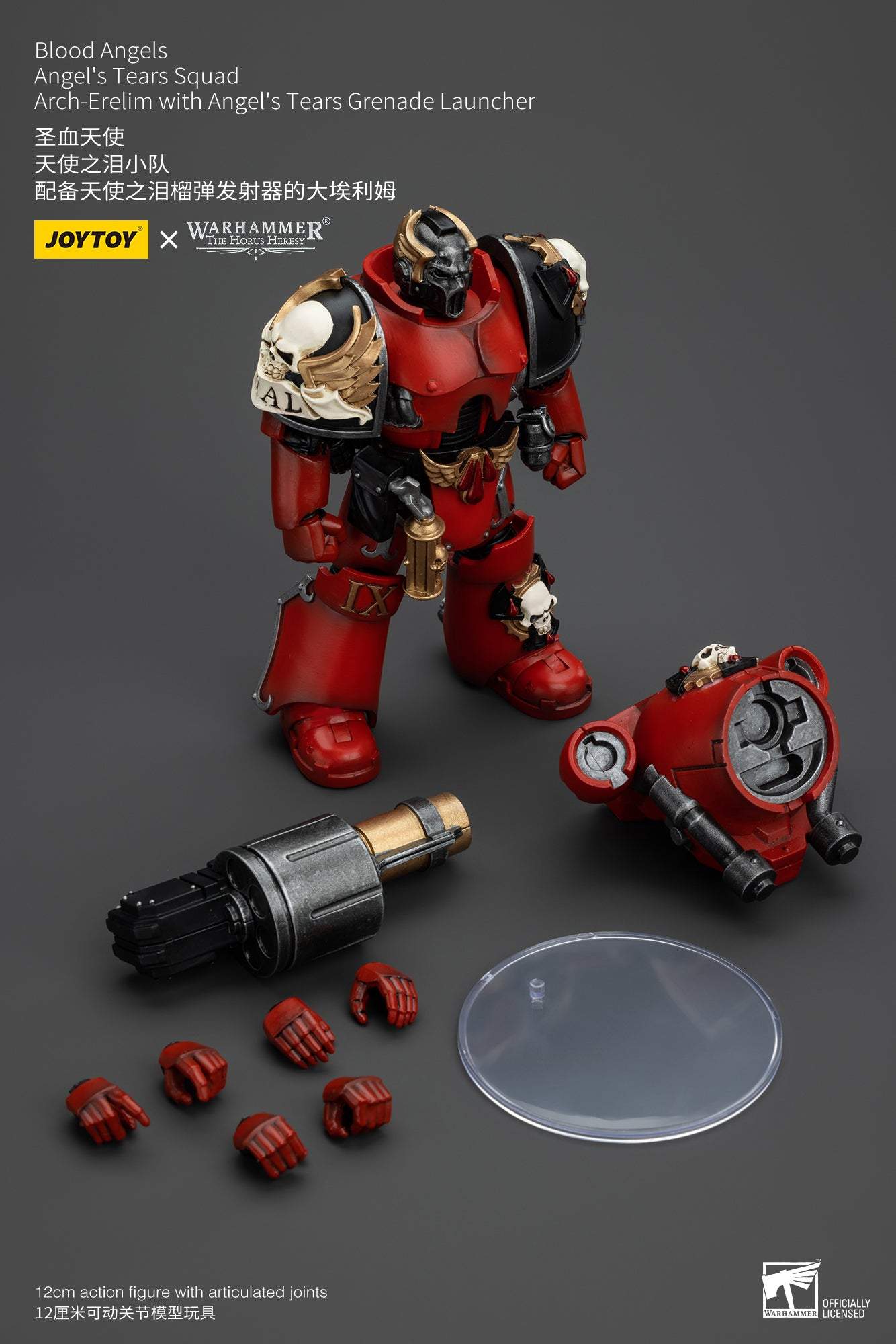 Blood Angels Angel's Tears Squad  - Warhammer "The Horus Heresy" Action Figure By JOYTOY