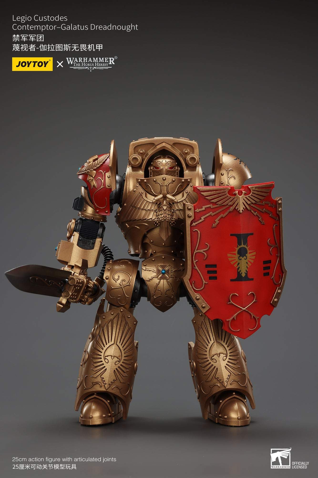 Legio Custodes Contemptor-Galatus Dreadnought - Warhammer "The Horus Heresy" 1/18 Action Figure By JOYTOY