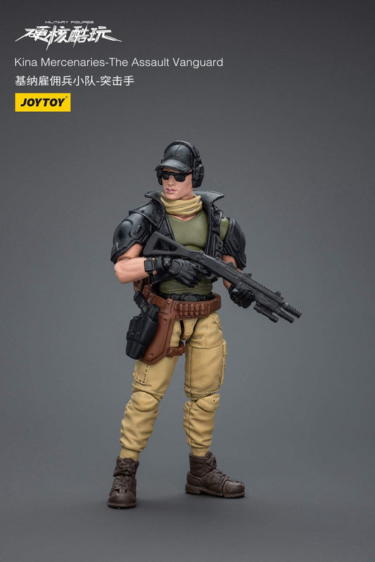 Kina Mercenaries-The Assault Vanguard - Military Action Figure By JOYTOY