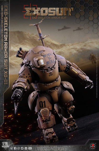 1/18 Scale EXO-Skeleton Armor Suit XO-01   (Re-run Pre-order) - Soldier Story