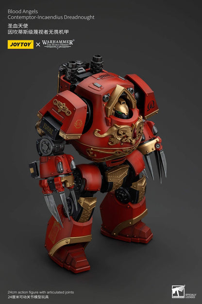 Blood Angels Contemptor - Incaendius Dreadnought - Warhammer "The Horus Heresy" Action Figure By JOYTOY