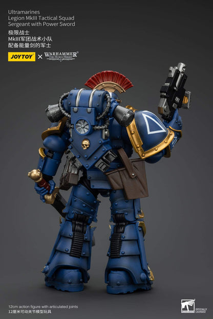 Ultramarines Legion MKIII & MKVI Tactical Squad - Warhammer "The Horus Heresy" Action Figure By JOYTOY