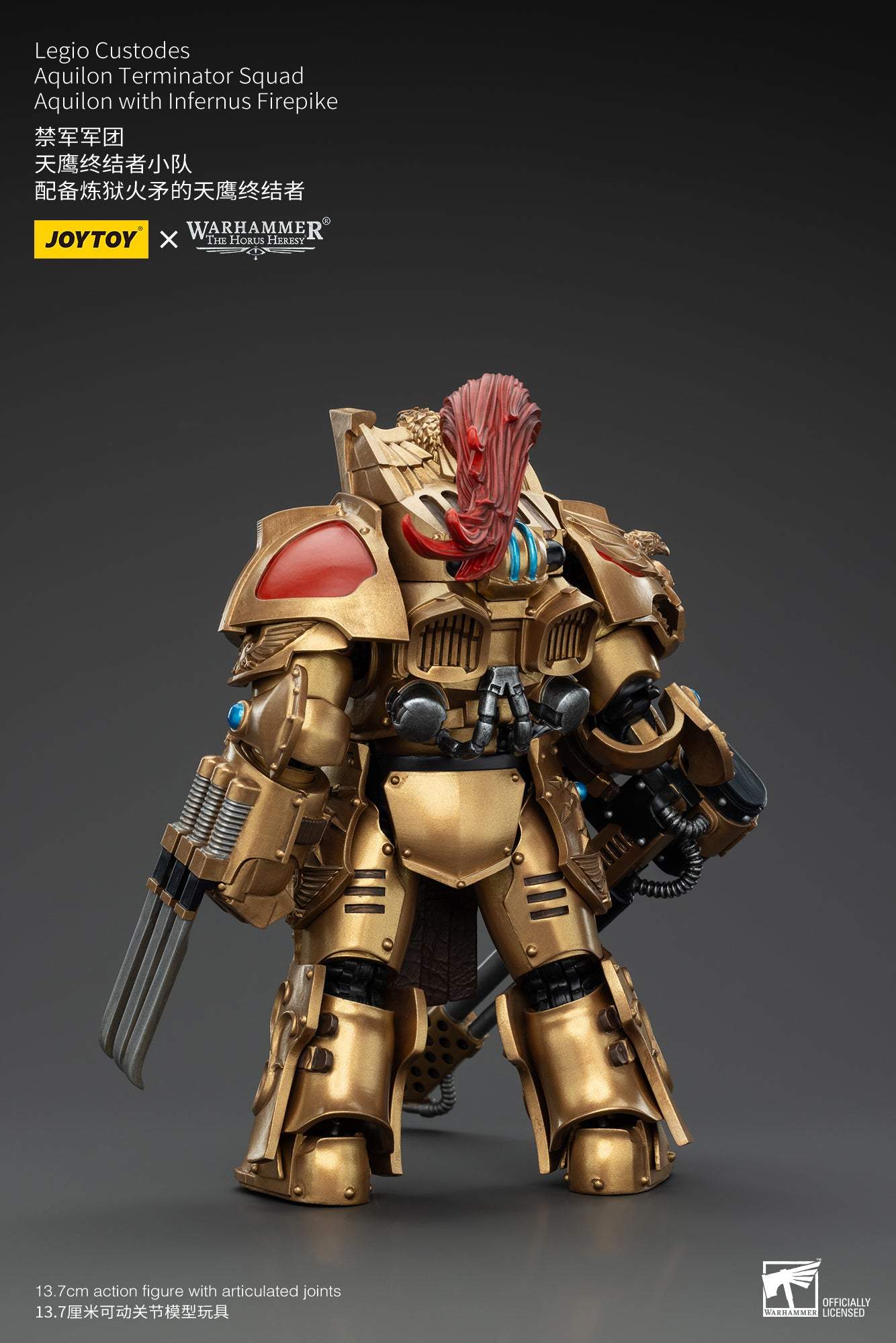 Legio Custodes Aquilon Terminator Squad - Warhammer"The Horus Heresy" Action Figure By JOYTOY