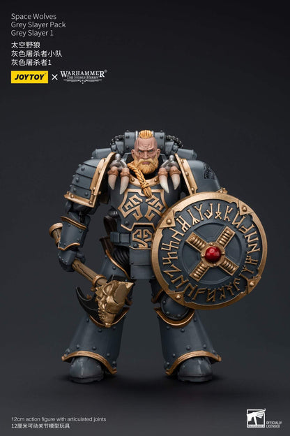 Space Wolves Grey Slayer Pack  - Warhammer "The Horus Heresy" Action Figure By JOYTOY