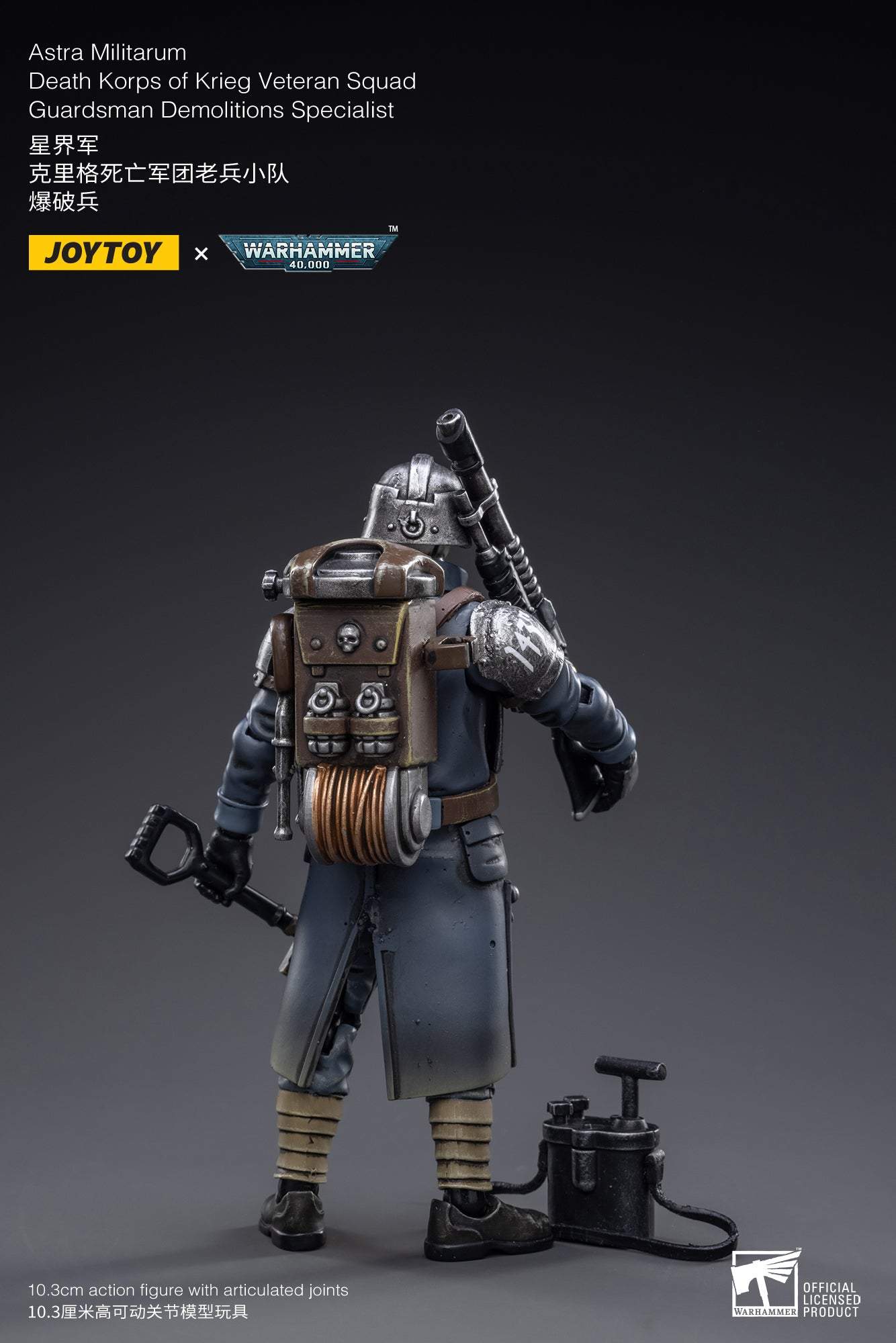 Astra Militarum Death Korps of Krieg Veteran Squad - Warhammer 40K Action Figure By JOYTOY