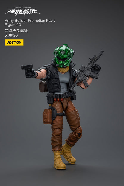 Army Builder Promotion Pack Figure 20 - Hardcore Coldplay By JOYTOY