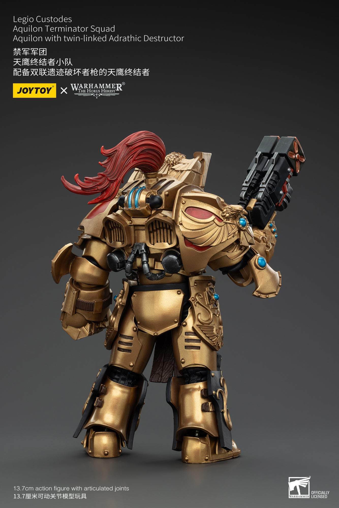 Legio Custodes Aquilon Terminator Squad - Warhammer"The Horus Heresy" Action Figure By JOYTOY