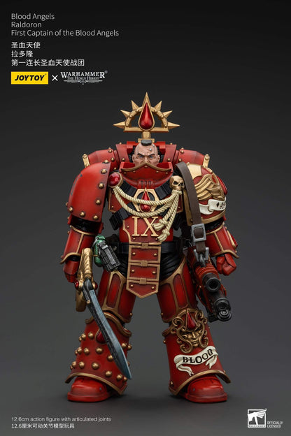 Blood Angels Raldoron First Captain of the Blood Angels - Warhammer "The Horus Heresy" Action Figure By JOYTOY