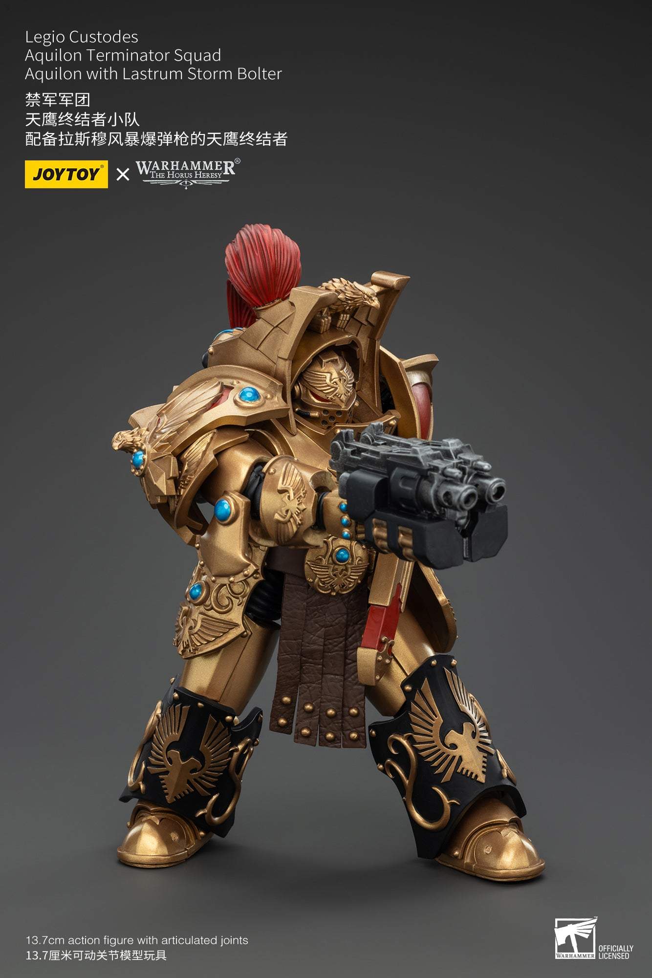 Legio Custodes Aquilon Terminator Squad - Warhammer"The Horus Heresy" Action Figure By JOYTOY