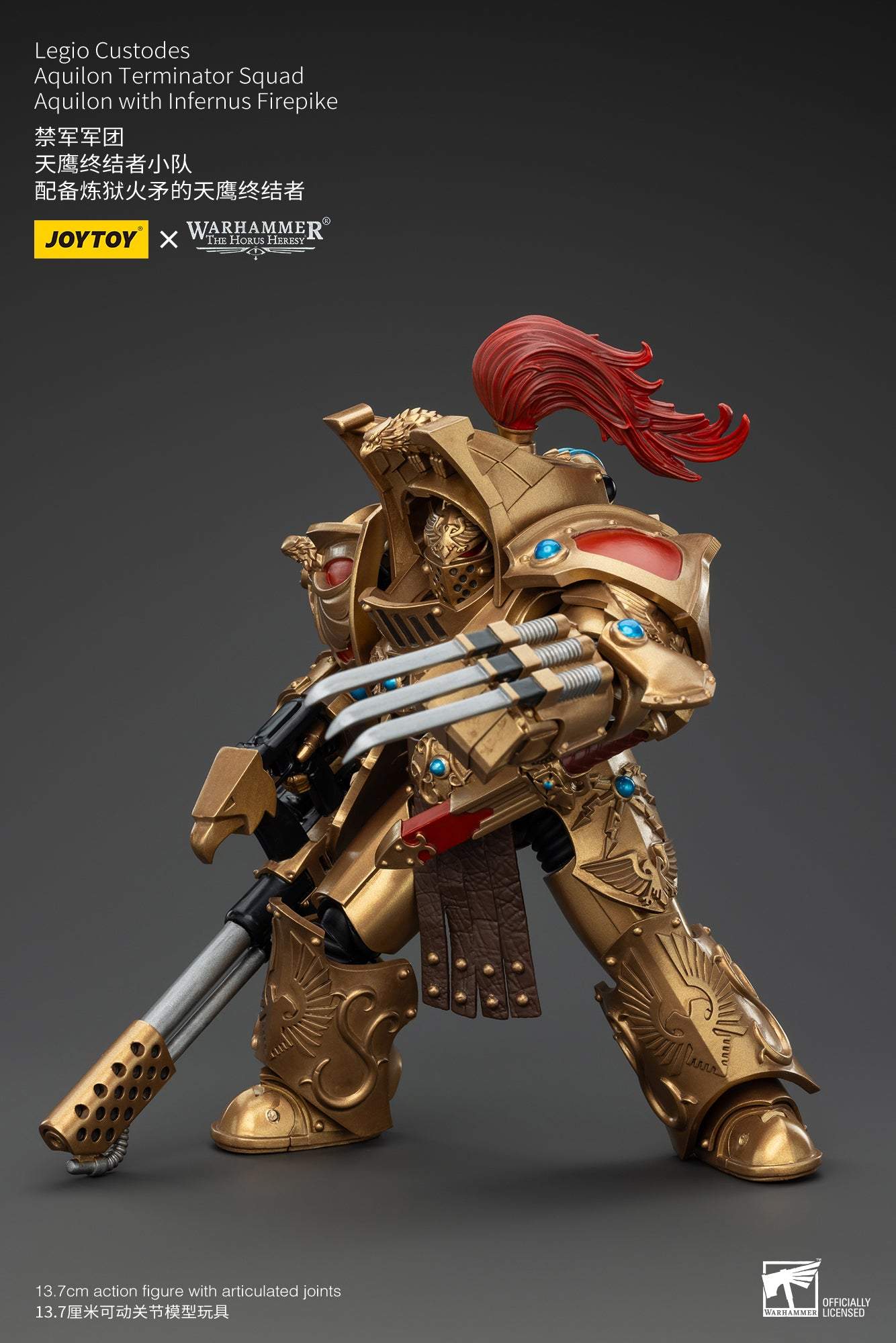 Legio Custodes Aquilon Terminator Squad - Warhammer"The Horus Heresy" Action Figure By JOYTOY