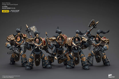 Space Wolves Varagyr Wolf Guard Squad  - Warhammer "The Horus Heresy" Action Figure By JOYTOY