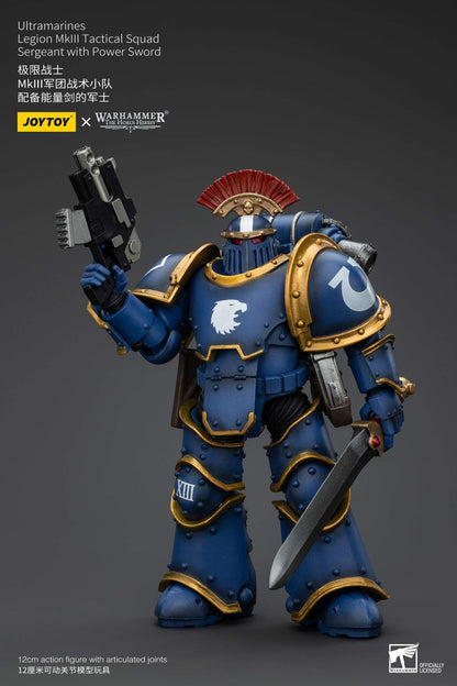 Ultramarines Legion MKIII & MKVI Tactical Squad - Warhammer "The Horus Heresy" Action Figure By JOYTOY