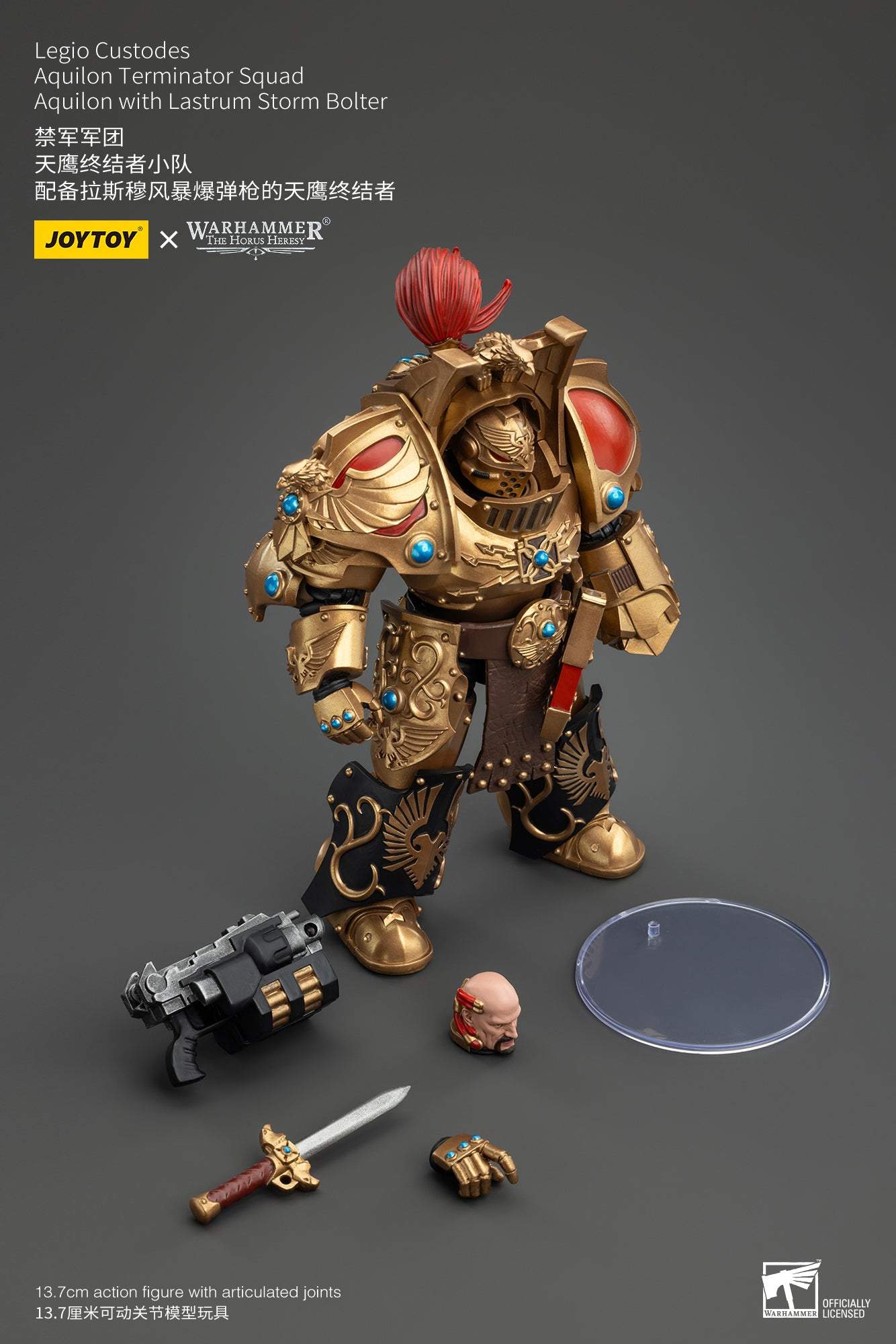 Legio Custodes Aquilon Terminator Squad - Warhammer"The Horus Heresy" Action Figure By JOYTOY