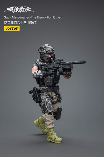 Sack Mercenaries-The Demolition Expert - Military Action Figure By JOYTOY