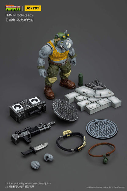 TMNT-Rocksteady - TMNT Action Figure by JOYTOY