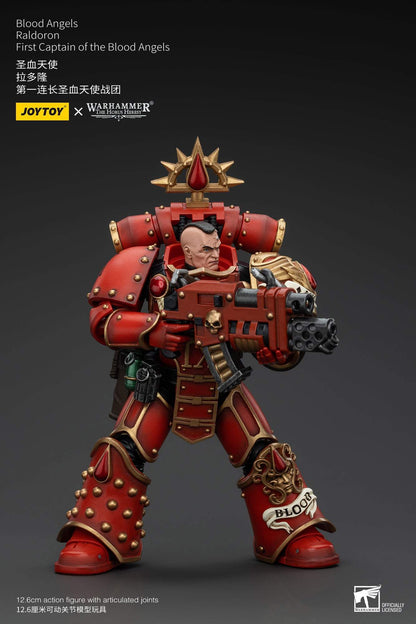 Blood Angels Raldoron First Captain of the Blood Angels - Warhammer "The Horus Heresy" Action Figure By JOYTOY