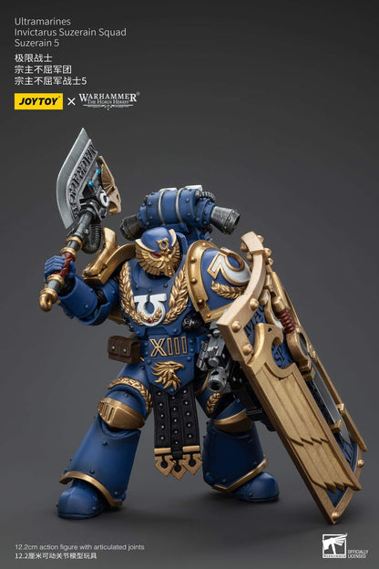 Ultramarines Invictarus Suzerain Squad full set - Warhammer "The Horus Heresy" Action Figure By JOYTOY