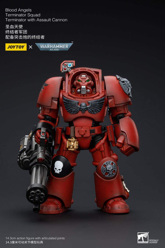 Blood Angels Terminator Squad Terminator with Assault Cannon  - Warhammer 40K Action Figure By JOYTOY