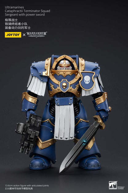 Ultramarines Cataphractii Terminator Squad - Warhammer "The Horus Heresy" Action Figure By JOYTOY