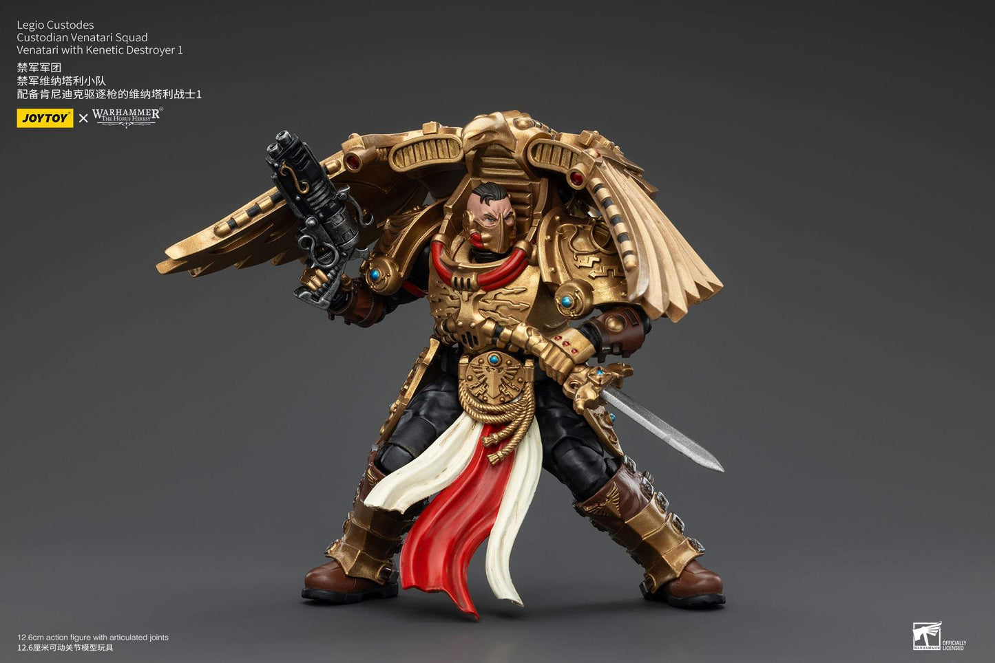 Legio Custodes Custodian Venatari Squad - Warhammer "The Horus Heresy" Action Figure By JOYTOY