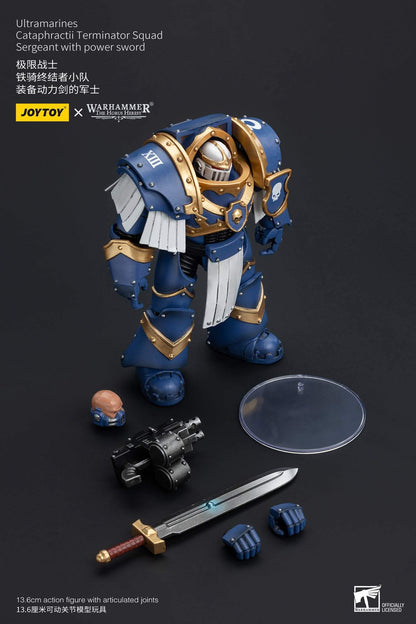 Ultramarines Cataphractii Terminator Squad - Warhammer "The Horus Heresy" Action Figure By JOYTOY