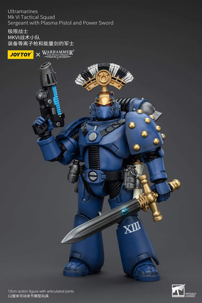 Ultramarines Legion MKIII & MKVI Tactical Squad - Warhammer "The Horus Heresy" Action Figure By JOYTOY