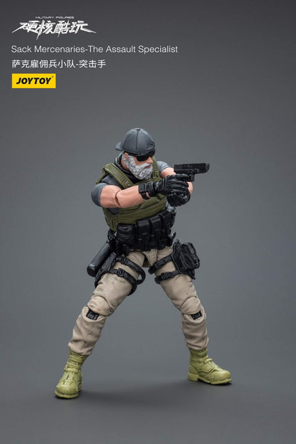 Sack Mercenaries-The Assault Specialist - Military Action Figure By JOYTOY
