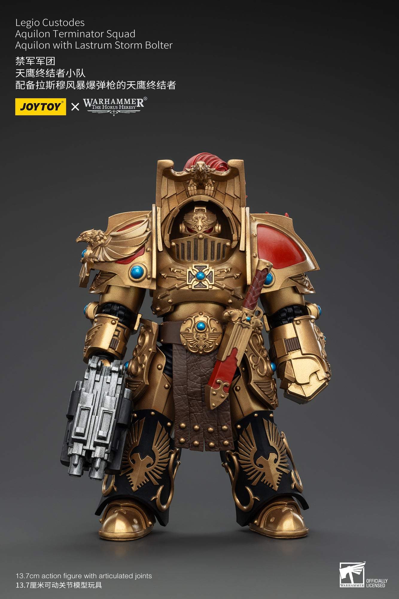 Legio Custodes Aquilon Terminator Squad - Warhammer"The Horus Heresy" Action Figure By JOYTOY